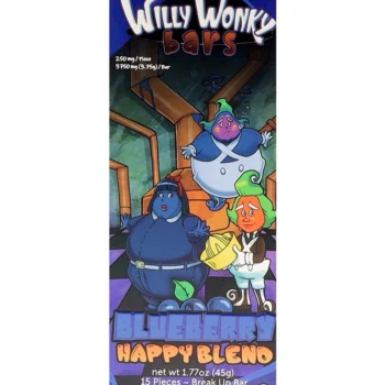 Blueberry Willy Wonky Bar, mushroom chocolate for sale, mushroom chocolate bars for sale, mushroom chocolates for sale, chocolate mushrooms for sale