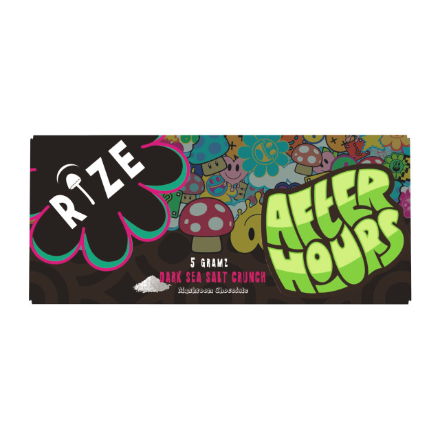 After Hours’ x Rize's Mushroom Chocolate Bars, After Hours bars, After Hours Mushroom Chocolate, After Hours Mushroom Chocolate bars, After Hours Mushroom