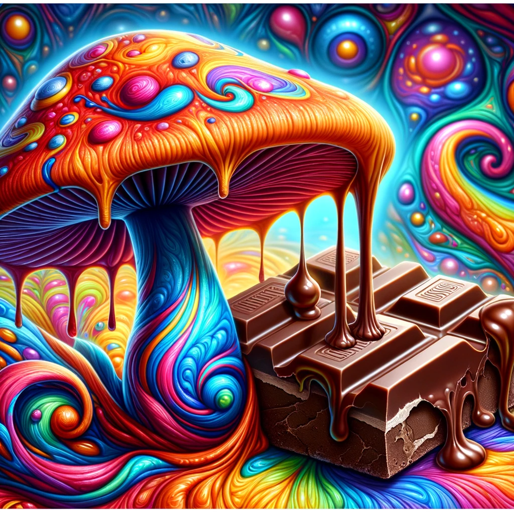 wonka bar magic mushroom chocolate recipe